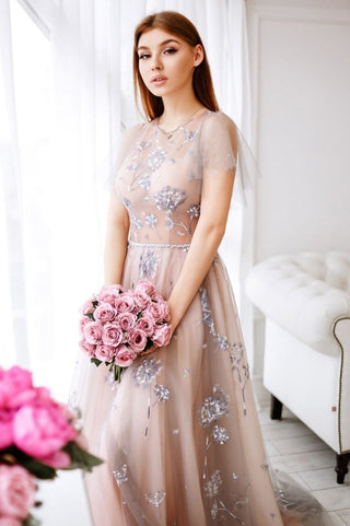 Pastel Wedding Dress