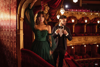 Emerald Green Off-Shoulder Maxi Dress - Miss Mirelle