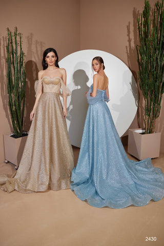 Rose Gold Bridesmaid Dress - Miss Mirelle