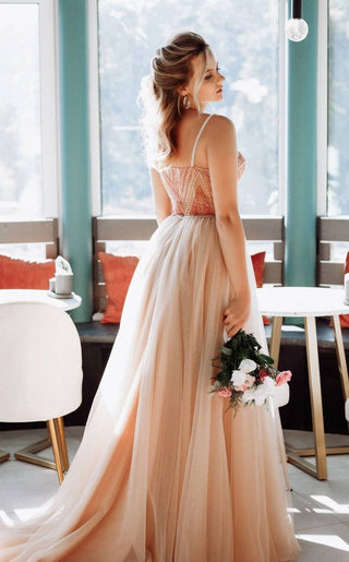 Pink Goddess Tulle Gown