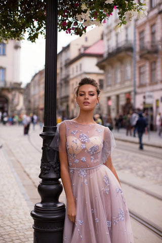 Pastel Wedding Dress - Miss Mirelle