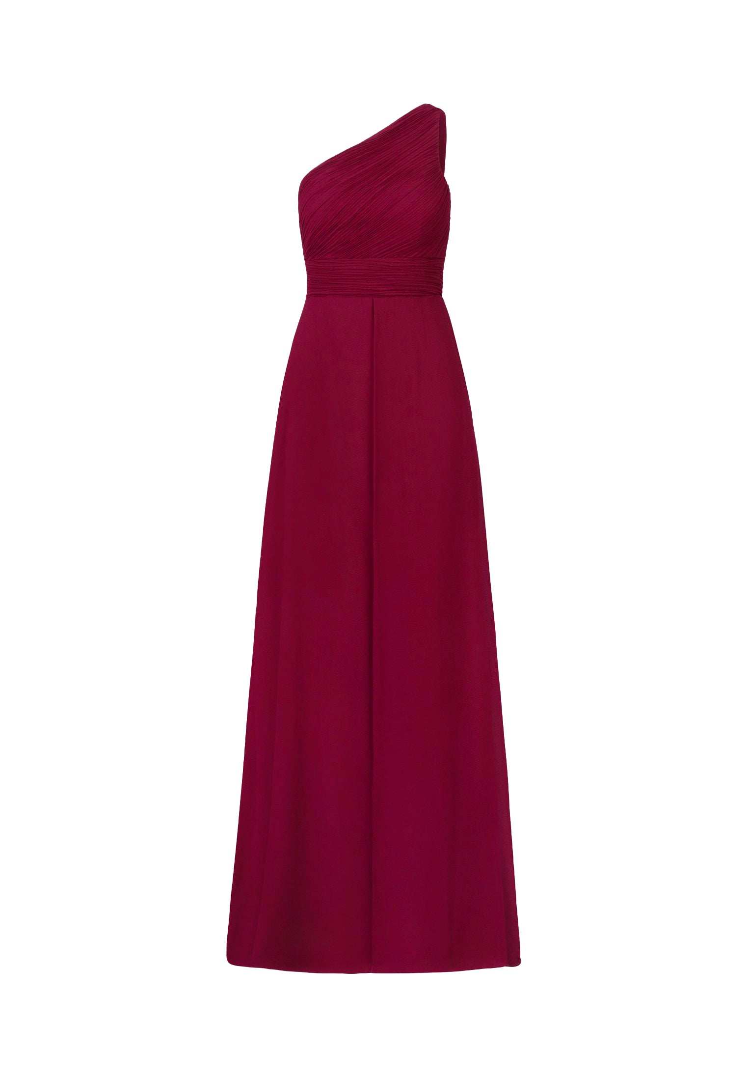 Victoria - One Shoulder A-line Bridesmaid Dress with Pleated Bodice at Miss Mirelle Dress Canada Victoria - One Shoulder A-line Bridesmaid Dress with Pleated Bodice at Miss Mirelle Dress Canada